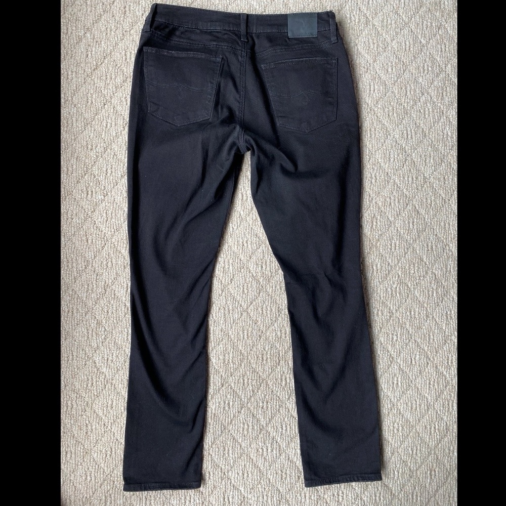 Lucky brand mid rise lolita skinny black distressed jeans - Picture 4 of 4